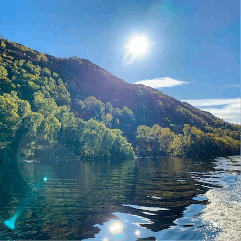 Take a boat tour of Loch Ness – you only need to drive a couple of minutes