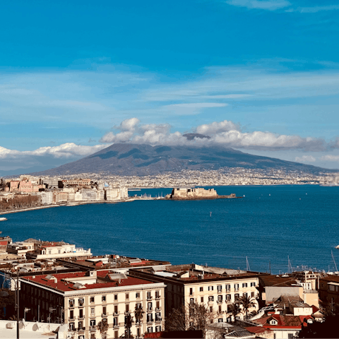 Enjoy incredible views while strolling along the seafront