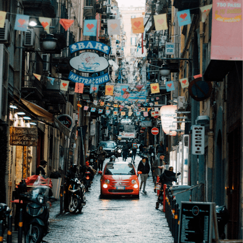 Fall in love with Italy while exploring the vibrant heart of Naples