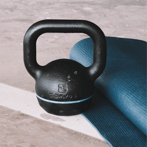 Keep up with your workout routine at the in-building gym