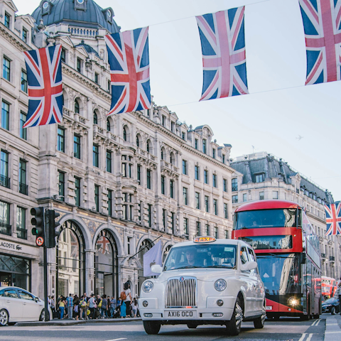 Stay a short walk from Oxford Street for superb shopping