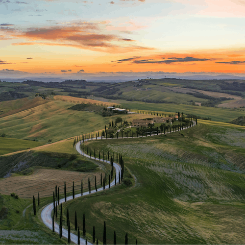 Explore the beautiful villages and towns of Tuscany