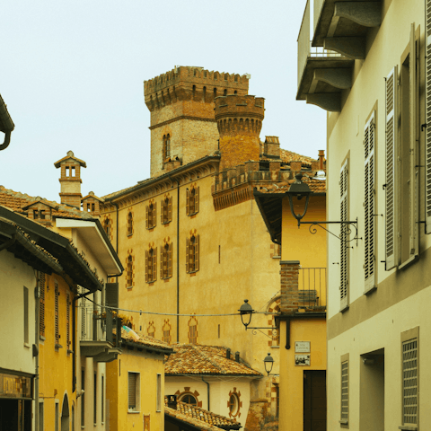 Visit nearby Barolo – just 10 kilometres away