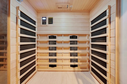 Sweat out the day in the infrared sauna after exploring Paris