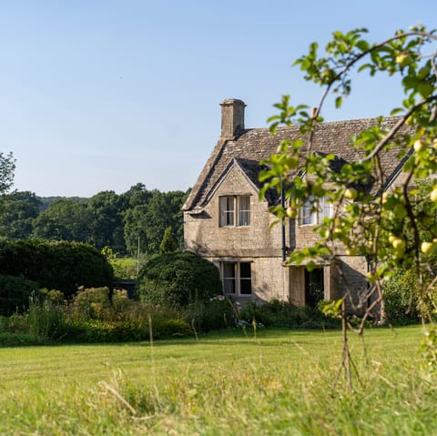 Hop in the car to reach the border of the Cotswolds AONB in less than five minutes