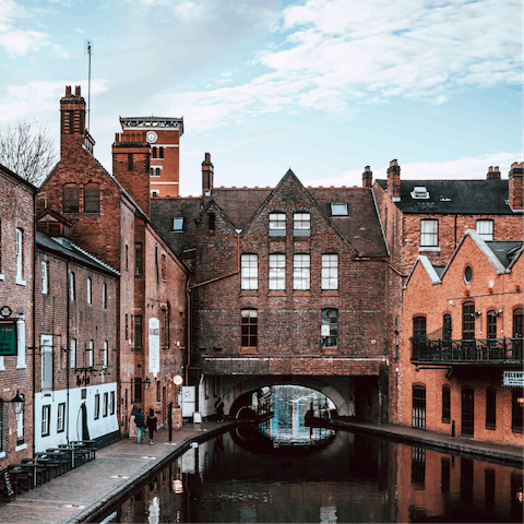 Take a trip to the city of Birmingham for the day, just over an hour away by car