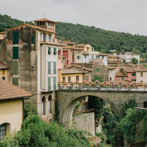 Take a scenic drive to Arezzo, with its rich Etruscan and medieval architecture