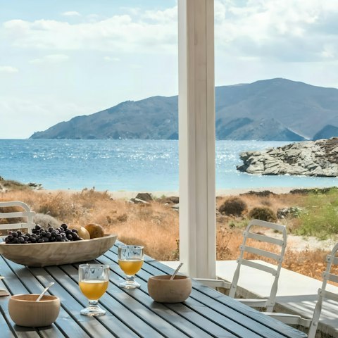 Enjoy an alfresco breakfast on the terrace