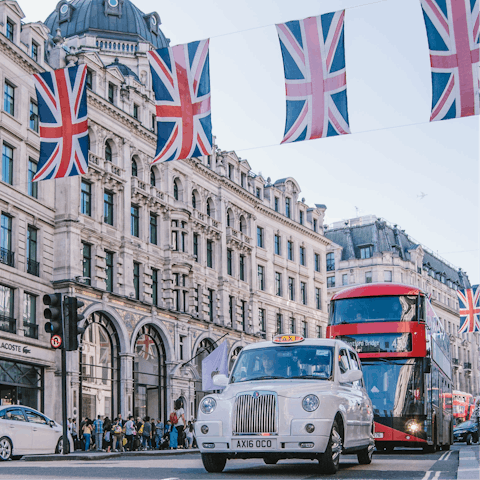 Shop til you drop at Oxford Street – just a stone's throw away
