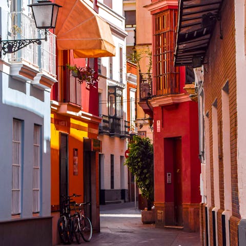 Spend dreamy days strolling the atmospheric streets