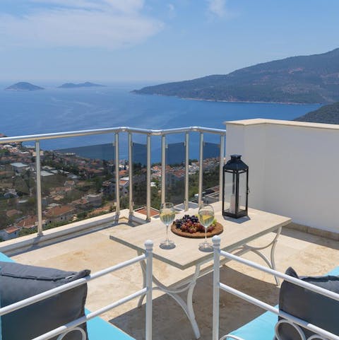 Balcony access from five of the bedrooms