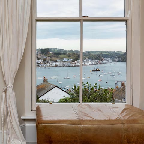 Take in the stunning sea view from the comfort of the home