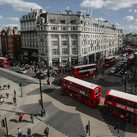 Head to Oxford Street for the best of London's shopping