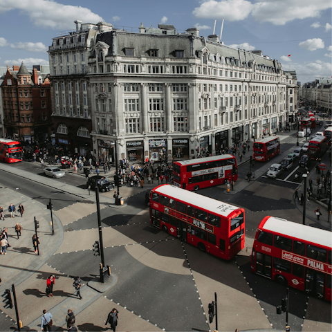 Head to Oxford Street for the best of London's shopping