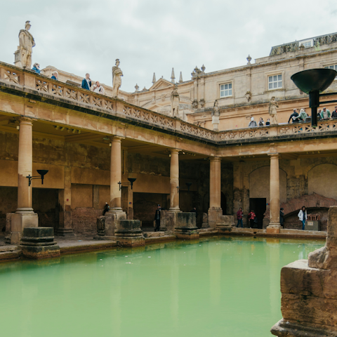 Stay just minutes from the iconic Roman Baths