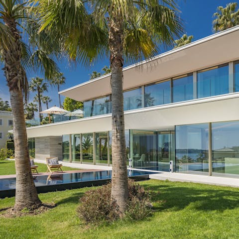 Marvel at the sea views from every room