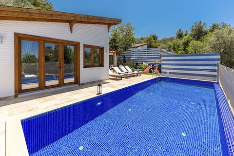 Cool down with a refreshing dip in the pool