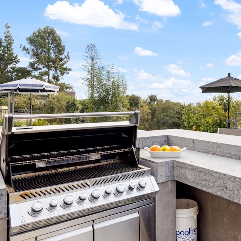 Fire up the grill for relaxed meals outdoors