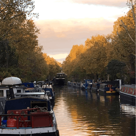 Stroll along the atmospheric waterways of Little Venice