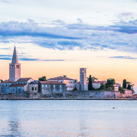 Stay in Poreč, close to shops, restaurants, and the beach