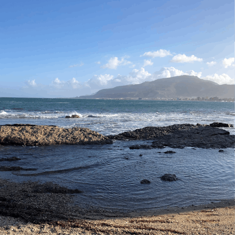 Visit the stunning Sicily coastline and find ruggedly handsome beaches