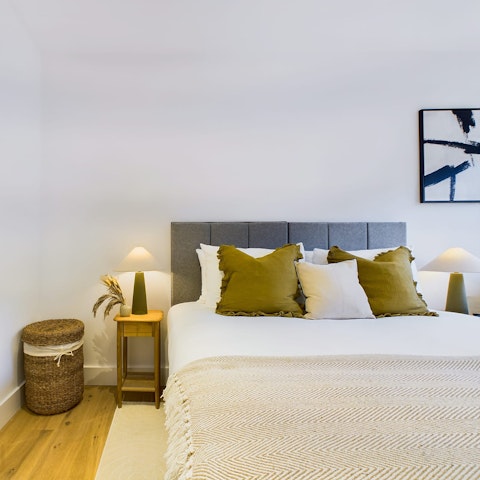 Get a good night's sleep in the comfortable bedrooms