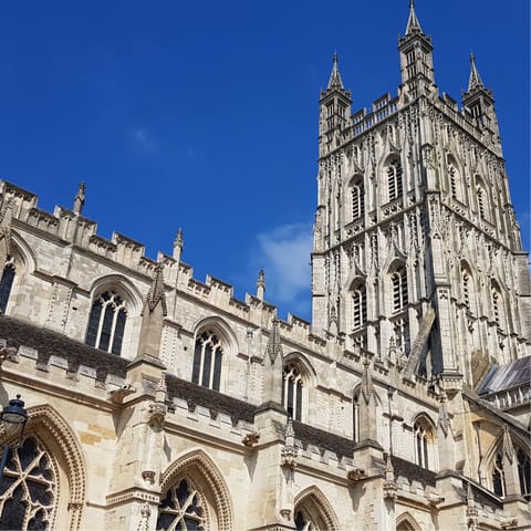 Visit Gloucester Cathedral, 3 miles away