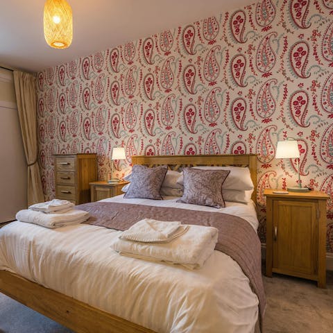 Enjoy lazy mornings in bed as you plan the day's itinerary