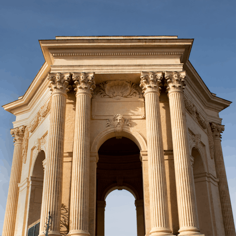 Head to nearby Montpellier, renowned for fascinating historic spots and a lively atmosphere