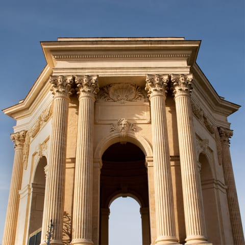 Head to nearby Montpellier, renowned for fascinating historic spots and a lively atmosphere
