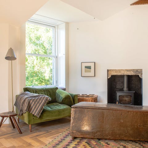 Curl up beside the fire and break out the board games