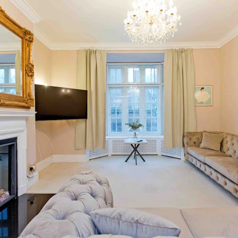 Chill in front of your favourite Netflix series after a fun day in the capital
