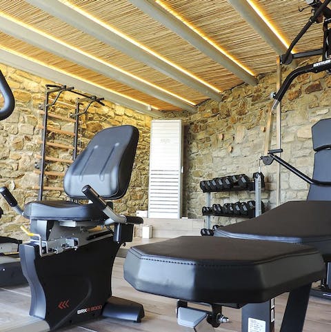 Keep up with your fitness regime in the full outdoor gym