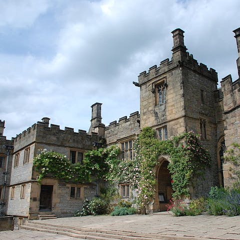 Visit the historic Haddon Hall, just minutes away