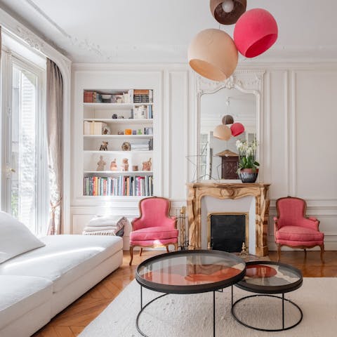 Admire the period features of this delightful home