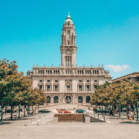 Discover Porto, known for its beautiful architecture and port wine