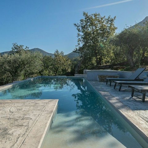 Feel a wonderful sense of peace while lounging by the pool