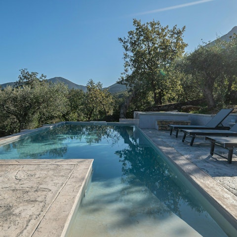 Feel a wonderful sense of peace while lounging by the pool