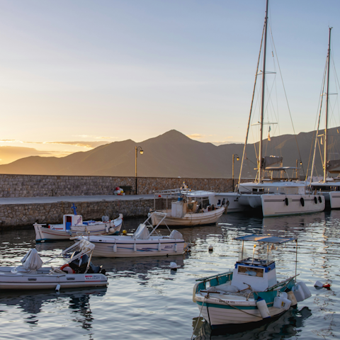 Explore the Peloponnese town of Leonidio – a short drive away