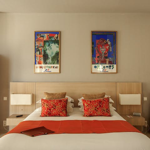 Each room comes uniquely fragranced
