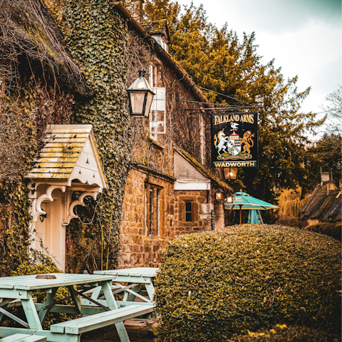 Explore historic villages and sample the best local pubs