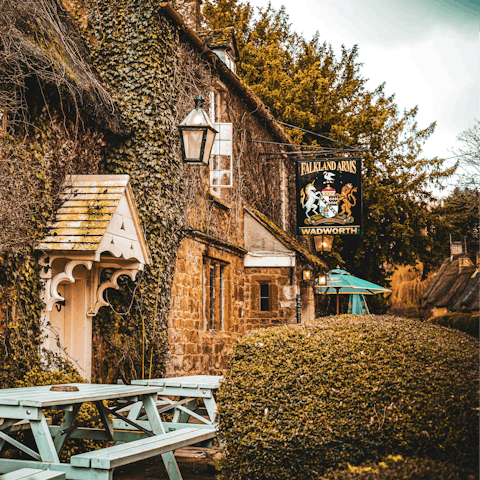 Explore historic villages and sample the best local pubs