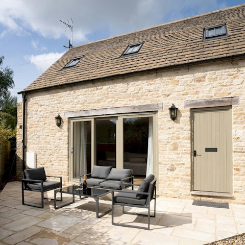 Wind down with evening drinks on the terrace