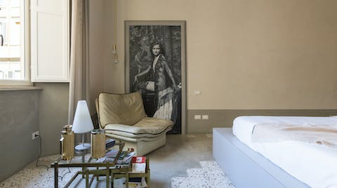 Read your favourite holiday novel in the comfy armchair
