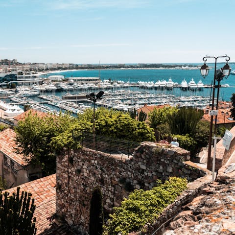 Explore Cannes, including Rue d'Antibes, a two-minute walk away