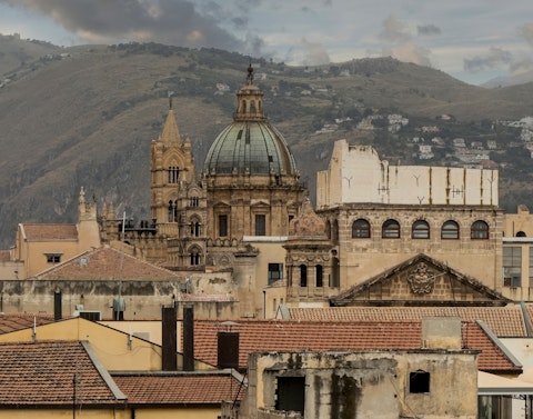 Marvel at Palermo Cathedral, a stunning Arab-Norman masterpiece minutes away