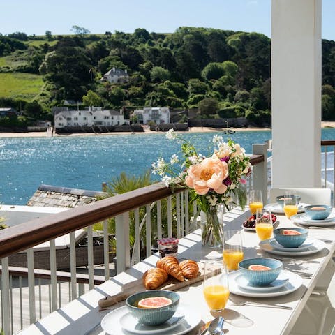 Admire the views whilst sipping drinks on the terrace