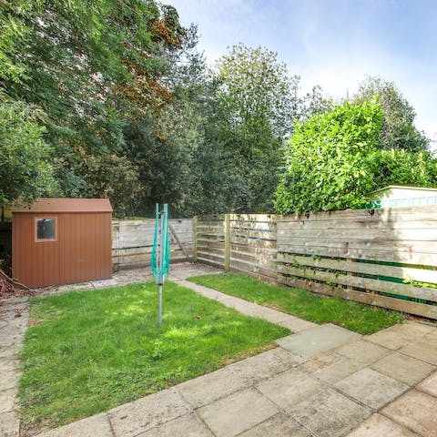 Get a breath of fresh air in the handy garden