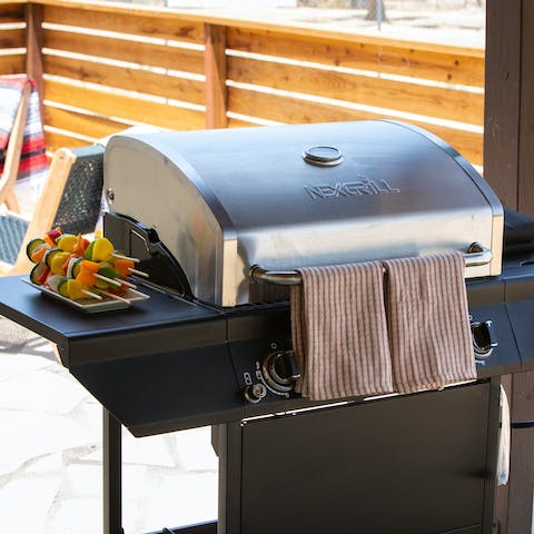 Grill up a delicious alfresco feast on the barbecue