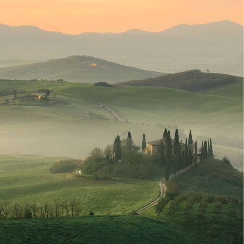 Explore beautiful Tuscany, including the nearby town of Calci